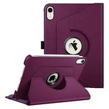 Funda De Tablet Para iPad Mini 6ta Generacion Cuero Morado