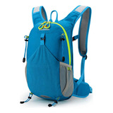 Mochila Sunrunner Trail Running Ciclismo Ultra Liviana Color Azul Diseño De La Tela Liso