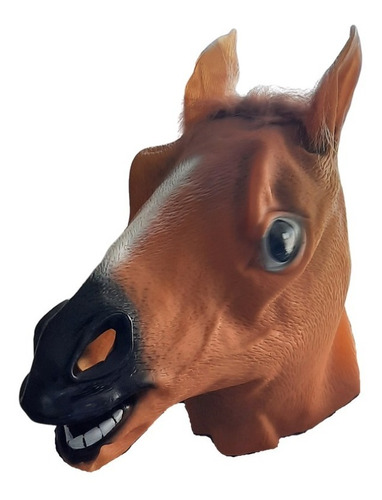 Mascara De Caballo Cabeza Disfraz Latex