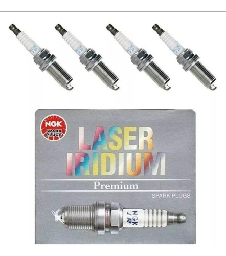 Bujía Iridium Laser Nissan Versa, Marcha, Tiida Urvan,2.5 Et
