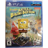 Spongebob Squarepants: Battle For Bikini Bottom Ps4