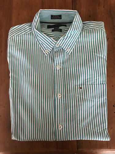 Camisa Rayada Tommy Hilfiger Talle M