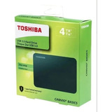 Disco Duro Externo Toshiba 4tb Teras Canvio Portatil Nuevo