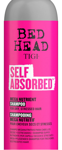 Tigi Bed Head Self Absorbed Shampoo Nutritivo Cabello Grande