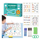 Juego De Cuadernos De Ejercicios Reutilizables Magic Practic