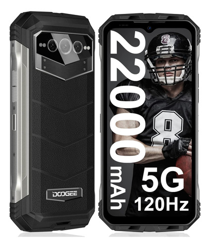 Doogee V Max 5g Rugged Smartphone, 22000mah 20gb+256gb