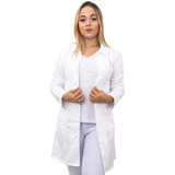 Jaleco Gabardine Feminino Acinturado Curso Médico Atacado