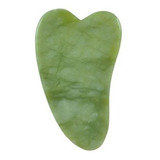 Piedra Guasha De Jade Natural Masaje Facial Estiramiento