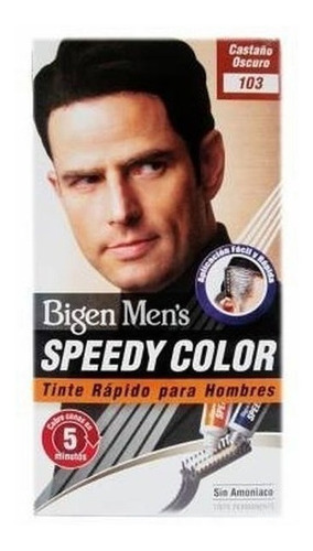 Bigen Men's · Tinte Para Cabello Speedy Color Castaño Oscuro