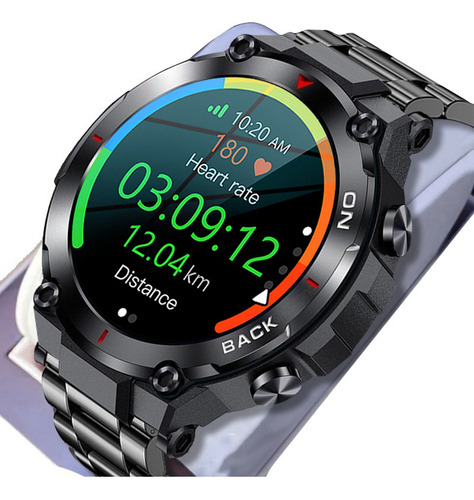 Militar Reloj Inteligente Hombres 5atm Gps Smartwatch 2024