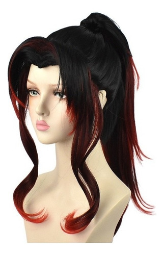 Peluca De Cosplay De Pelo Largo, 45 Cm