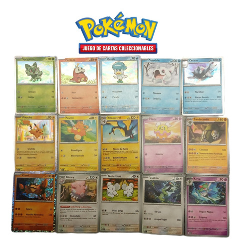 15 Cartas Tcg Pokémon Mcdonald's Colección Completa 