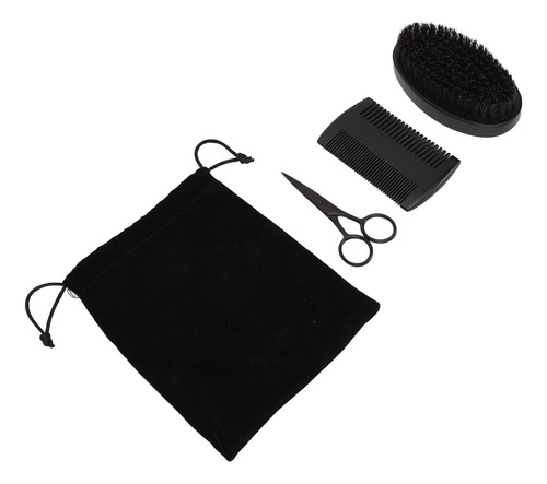 Kit De Cuidado De Barba Para Hombre, Set De Corte Y Peine