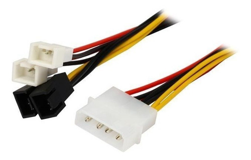 Convertidor De Molex A Ventilador 3 Pines X4 Conectores