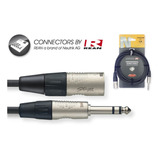 Cable Stagg 3mts Plug 6.5mm Stereo A Canon Macho Rean Oferta