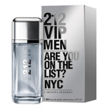 Perfume 212  Men Vip Edt 200ml Original Lacrado + Brinde