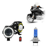 Par Farol Milha U7 + Lâmpada Halógena H7 Goldwing 1800 2006