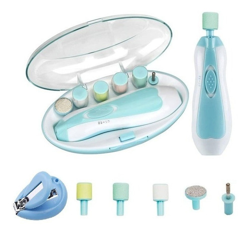 Kit Pulidor De Uñas Eléctrico Bebé - Manicure Fácil