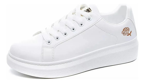 Zapatos Senderismo De Suela Blanda Tenis Para Mujer Blanco | MercadoLibre