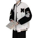 Varsity Casual Baseball Coat Chaqueta De Marca De Moda