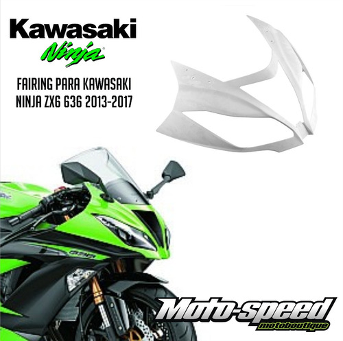 Frente Fairing Carenado Plastico Kawasaki Ninja Zx6r 636 2013 2014 2015 2016 2017 2018 Nuevo!!!