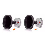 2 Corneta Curta +2 Capacitor + 2 Driver D 250x Musicall 200w