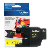 Tinta Brother Lc71y Amarillo 300 Páginas 