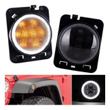 2 Luces Laterales Led For Jeep Wrangler Jk 2007-2018.