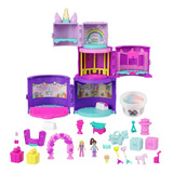 Polly Pocket Juego De Juguetes De Unicornio 2 En 1, Cumplea.