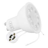 Lâmpada Led Gu10 3w Bivolt 3000k Soquete Gratis