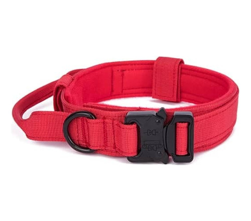 Collar Táctico Para Perro Grande Mediano Calidad Argolla