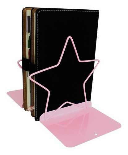 Sujetador Libros Estrella Kawaii Metalico Escritorio Sx-925