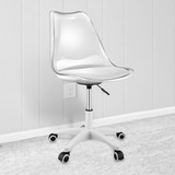 Silla De Escritorio Con Ruedas Ajustable, Silla Giratoria De