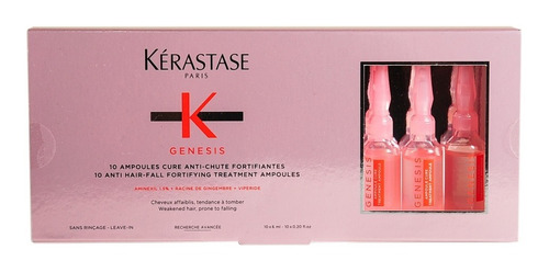 Kerastase Genesis Ampoules Cure Anti-chute Ampollas X 10 U