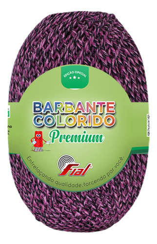 Barbante Colorido Premium 322m 300g Nº6 Fial