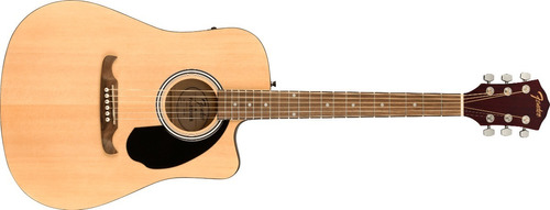 Guitarra E-acústica Fender Fa-125ce Acabado Natural 