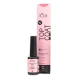 Top Coat Volia Sache Pink 9g Refil Alto Brilho Selante