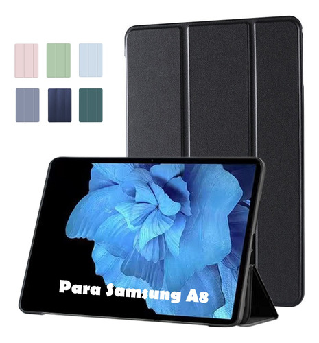 Funda Para Samsung Galaxy Tab A8 10.5 2022 Protector Negro