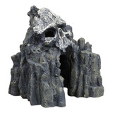 Cráneo Acuático Montaña Decoración Acuario Cueva