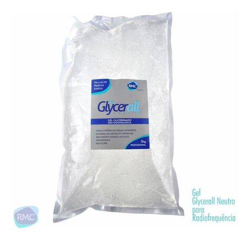 Gel Rmc Glicerinado Para Radiofrequência Glycerall De 5kg