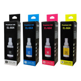 Pack Tintas Refill Ink Para Epson T664 70 Ml