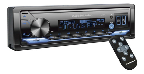 Autoestereo Audiobahn Aa750 Bluetooth Usb Multicolor Usb