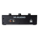 Interface Som Áudio Mtracksolo M-audio Profissional 2 Canais