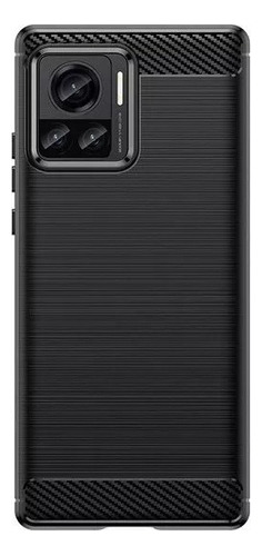 Funda Para Moto Edge 30 Ultra Tpu Fibra Carbono Rugged