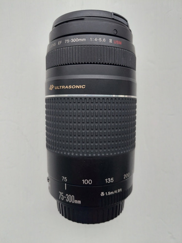 Lente Objetivo Zoom Canon Ef 75-300mm Ultrasonico
