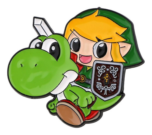 Pin Zelda Y Yoshi