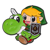 Pin Zelda Y Yoshi