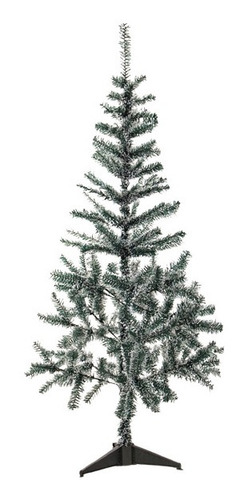 Árvore Pinheiro De Natal Luxo Verde Nevada 90 Cm 70 Galhos
