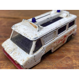 Miniatura Corgi High Speed Van Ambulance Sucata Antiga Usada