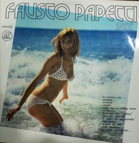 Disco De Fausto Papetti Sax. Oferta!